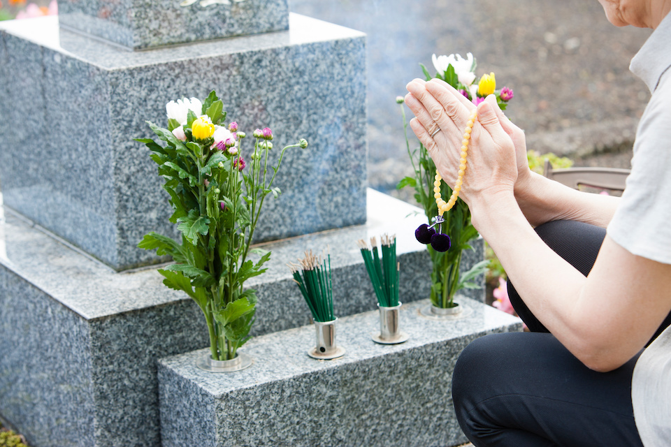 お墓参りのお花